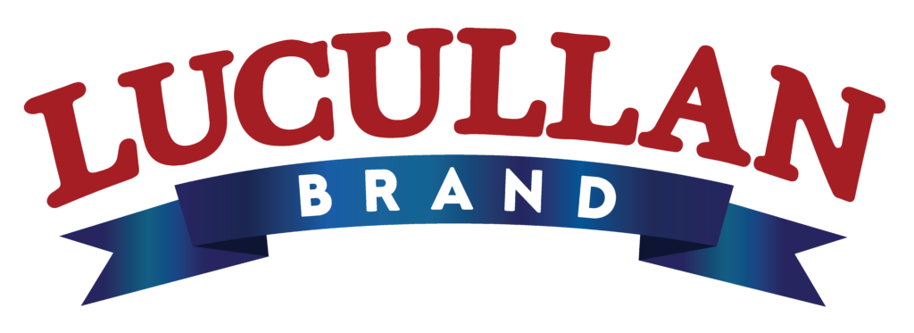lucullan brand artesian bottled water logo